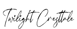 Twilight Cresttale Font Image