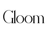 Gloom Font Image