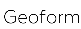 Geoform Font Image
