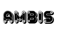 Ambis Font Image