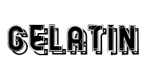 Gelatin Font Image