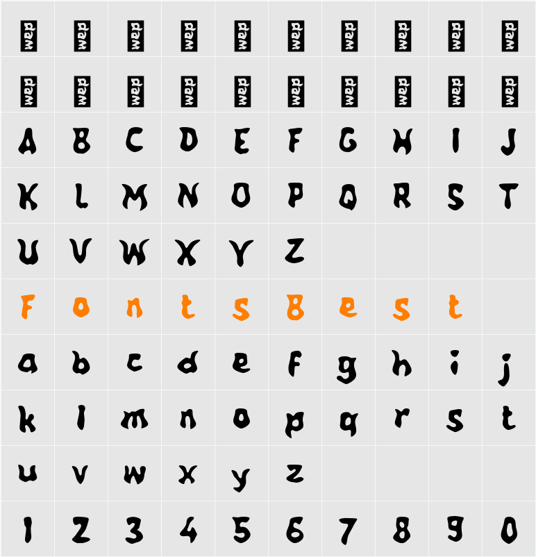 M Mandhep Character Map