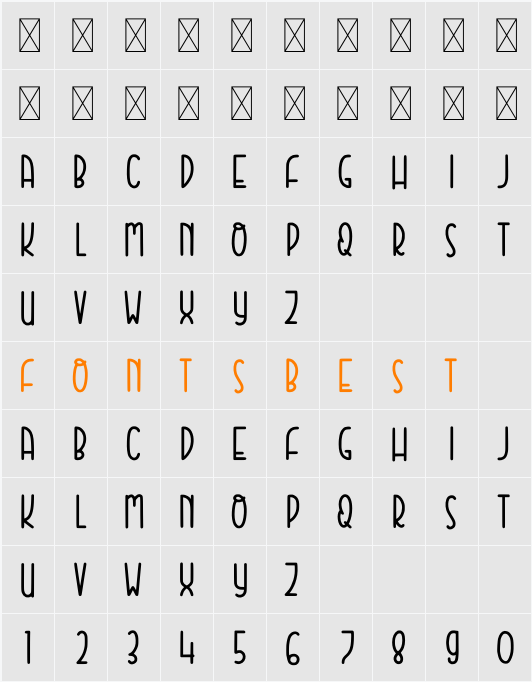 Brown Love Character Map