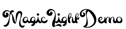MagicLightDemo Font Image
