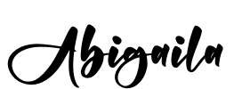 Abigaila Font Image