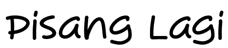 Pisang Lagi Font Image