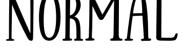 Normal Font Image