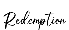 Redemption Font Image