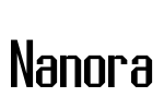 Nanora Font Image