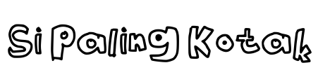 Si Paling Kotak Font Image