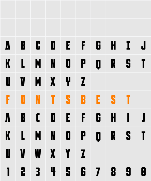 DiaClone Character Map