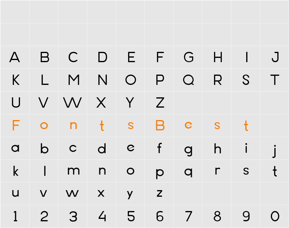 Erigo Character Map