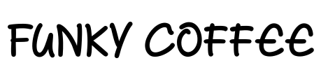 Funky Coffee Font Image