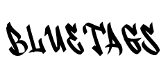 Bluetags Font Image