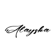 Alayska Font Image