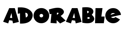 Adorable Font Image