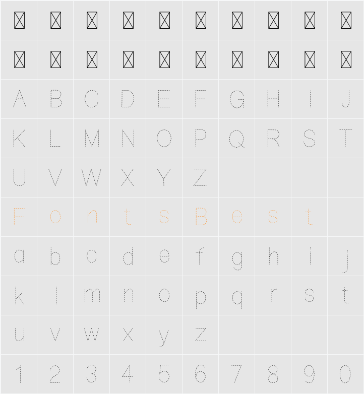 Little Kidos Character Map