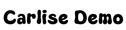 Carlise Demo Font Image