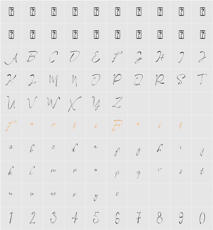 Arra Yasmine Character Map