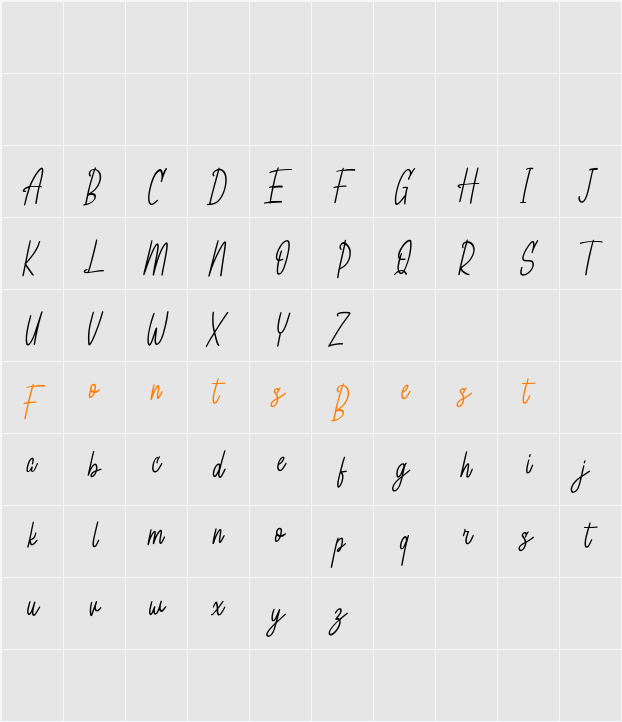 Amorlatos Free Character Map
