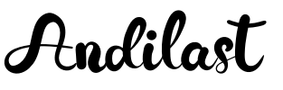 Andilast Font Image