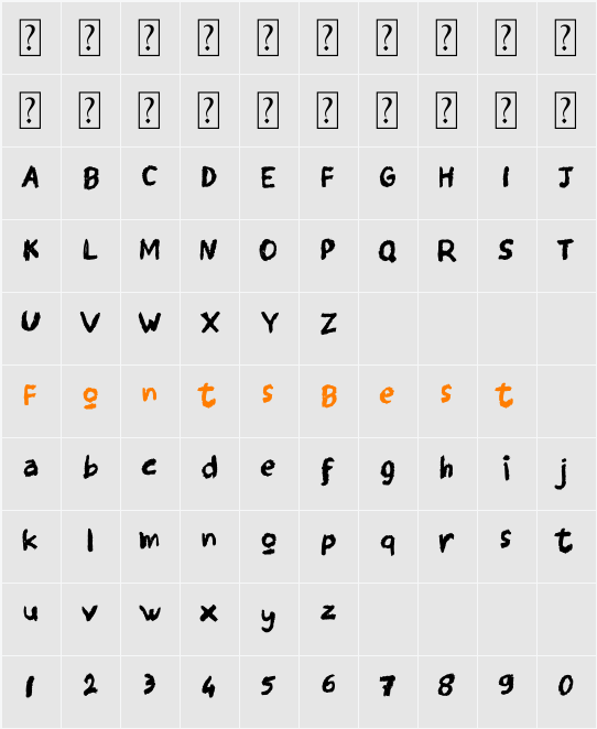 Scratch Kids Character Map
