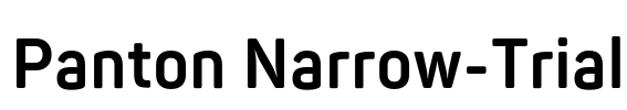 Panton Narrow-Trial