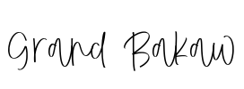 Grand Bakaw Font Image