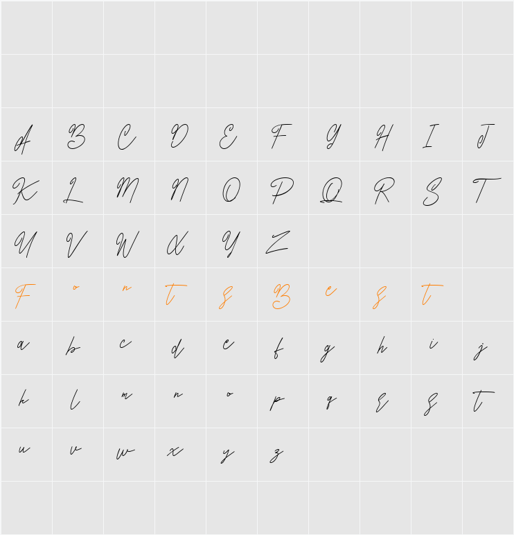 Anthroops Free Character Map
