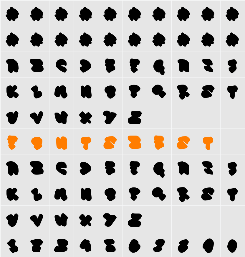 Endless Fusion Extrude Character Map