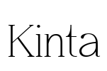 Kinta Font Image