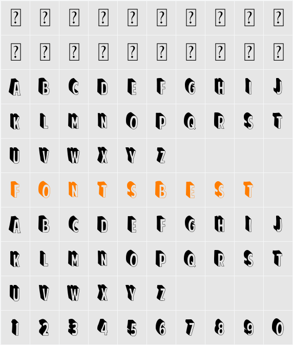 El Super Hombre Character Map