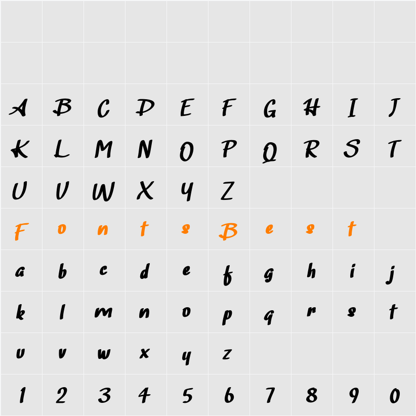 Amuba FREE Character Map