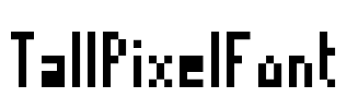 TallPixelFont