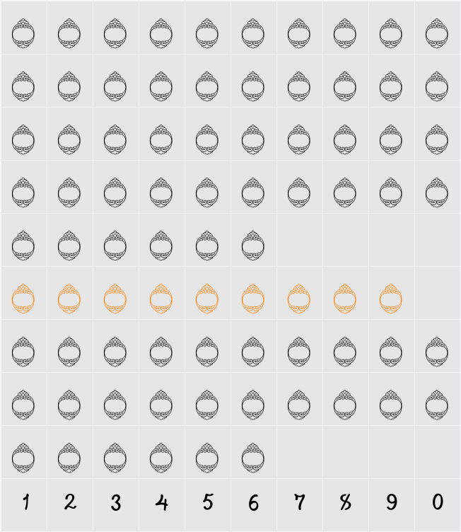 ayat quran 3 Character Map