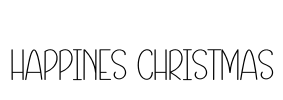 Happines Christmas