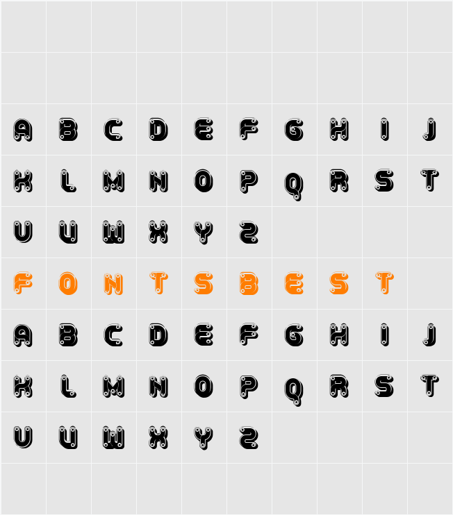 Ambis Character Map