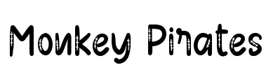 Monkey Pirates Font Image