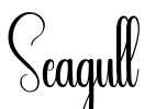 Seagull Font Image