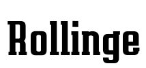 Rollinge Font Image