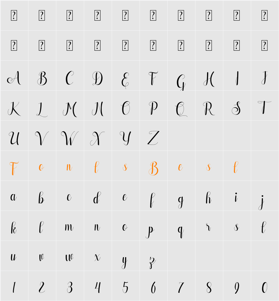 Alisabeth Character Map