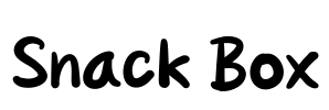 Snack Box Font Image