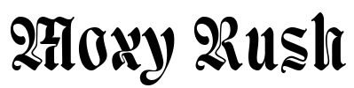 Moxy Rush Font Image
