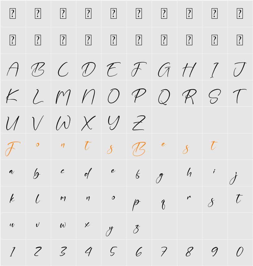 Ralkinsoon Character Map