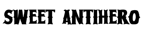 Sweet Antihero Font Image