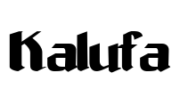 Kalufa Font Image