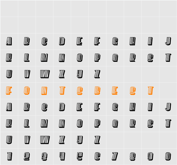 However Character Map