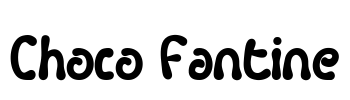 Choco Fantine Font Image