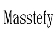 Masstefy Font Image