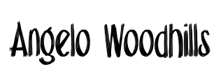 Angelo Woodhills Font Image